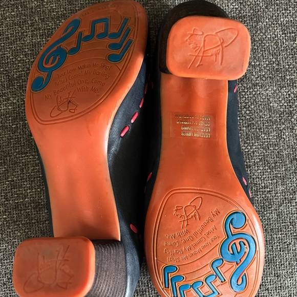 Malibran Blue Criss Cross Mary Jane - Picture 3 of 3